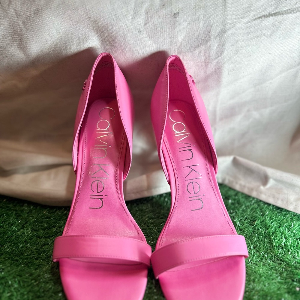 Calvin Klein Vibrant Pink Heels